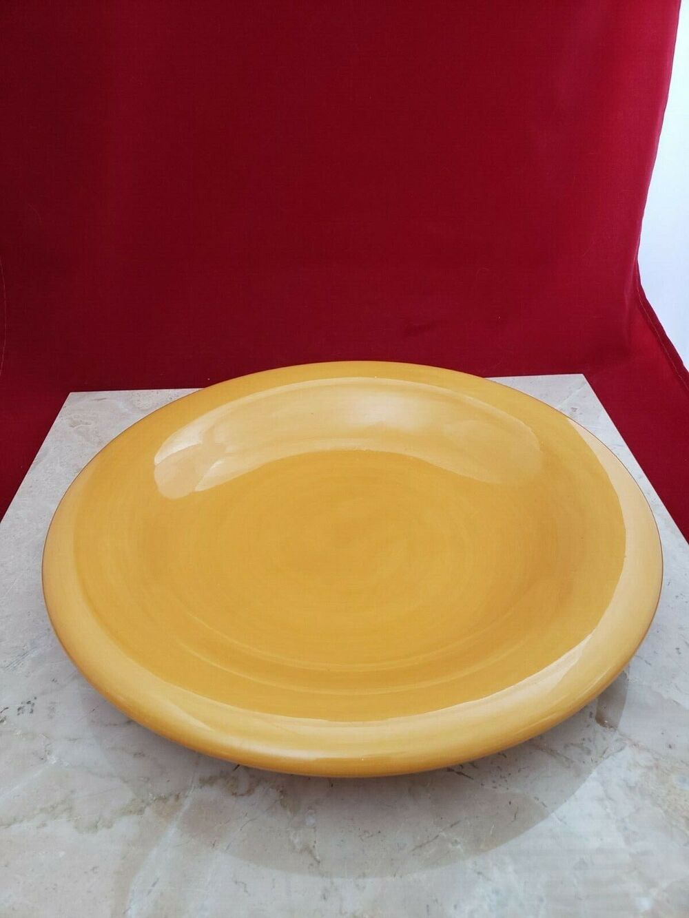 Tabletops Unlimited Espana Butter Yellow Salad Plate / Dessert Plate